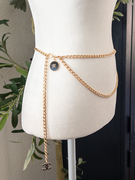WITH CLASS CHAIN BELT - GOLD