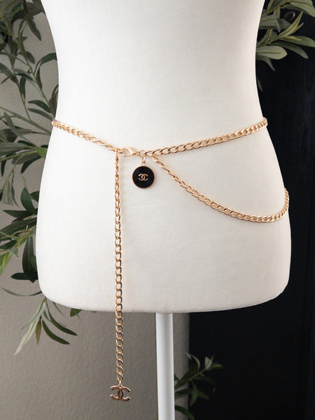 WITH CLASS CHAIN BELT - GOLD