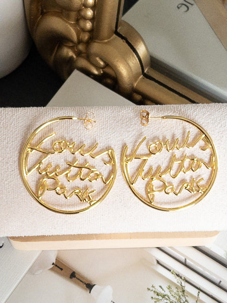 VIP HOOPS EARRINGS