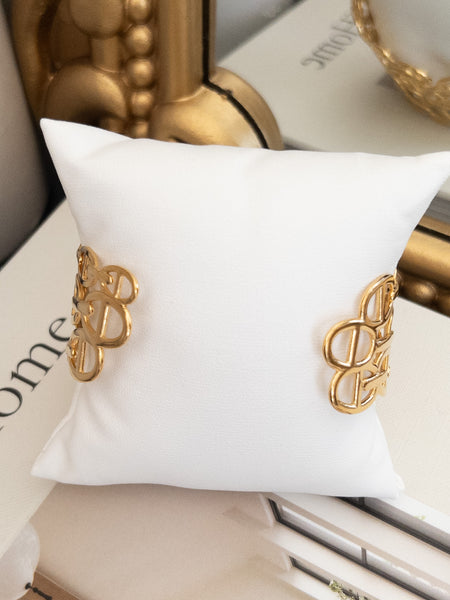 LUXE CHAIN CUFF BRACELET