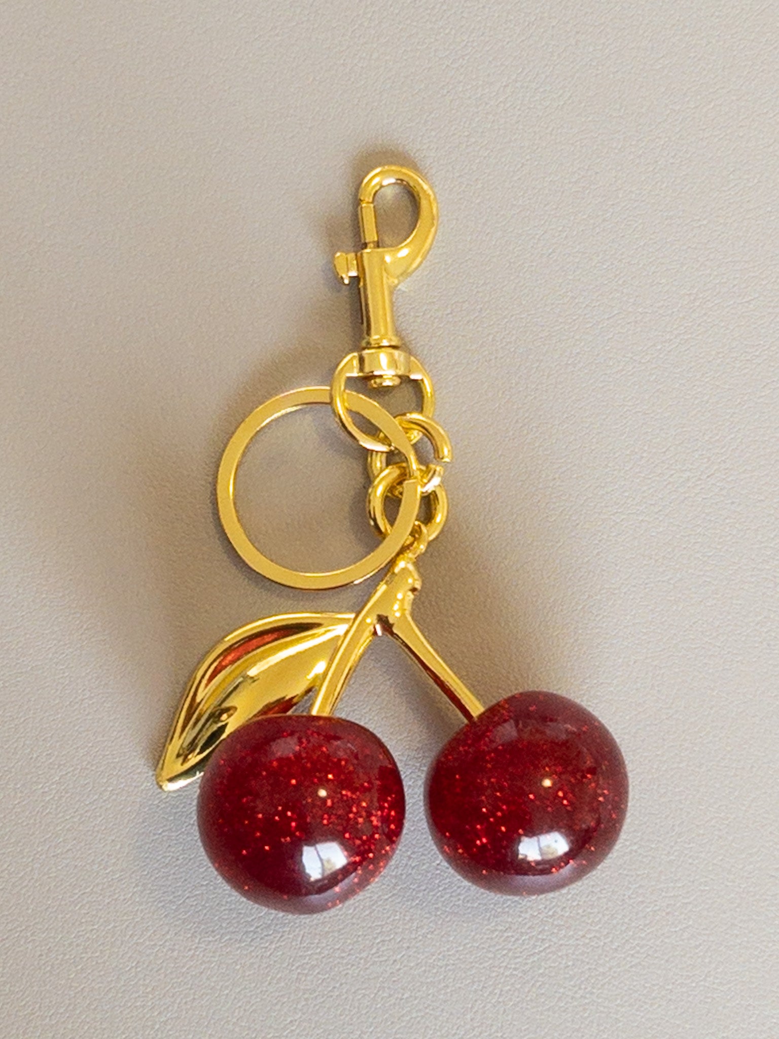 CHERRY BAG CHARM