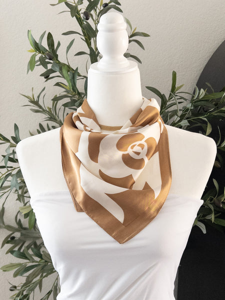 FOREVER ROSE SCARF