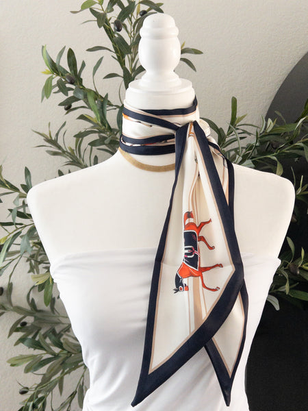 HORSES II NECK SCARF