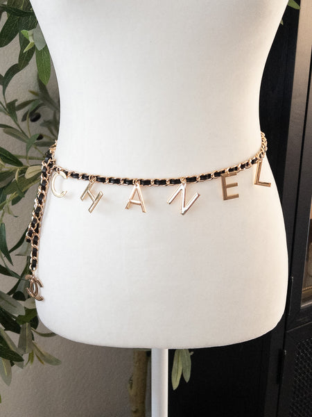 COUTURE CHAIN BELT