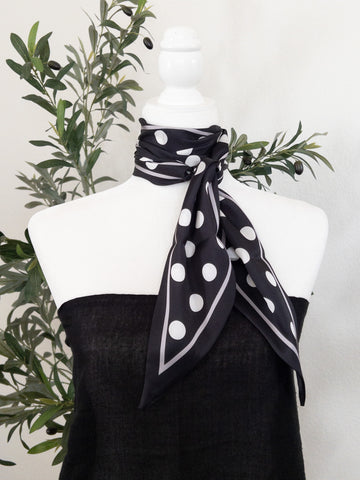 POLKA DOT SCARF