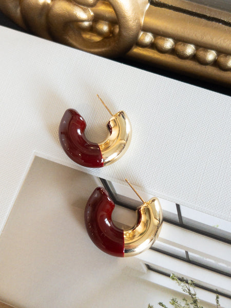 COQUETA HOOP EARRINGS