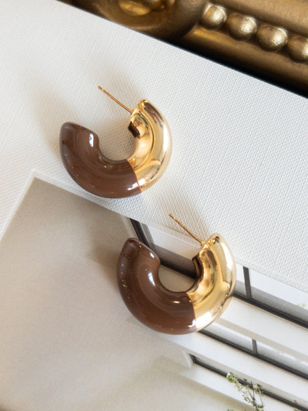 COQUETA HOOP EARRINGS