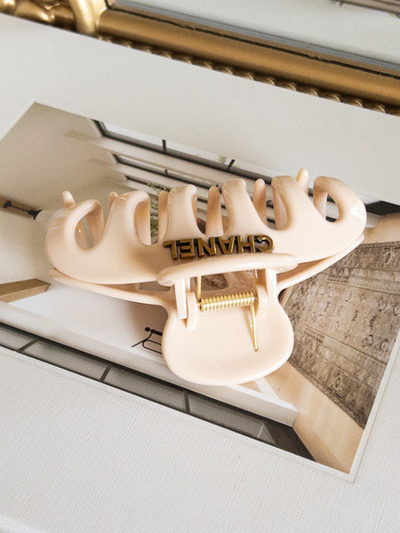 PARISIAN HAIR CLIP - CREAM