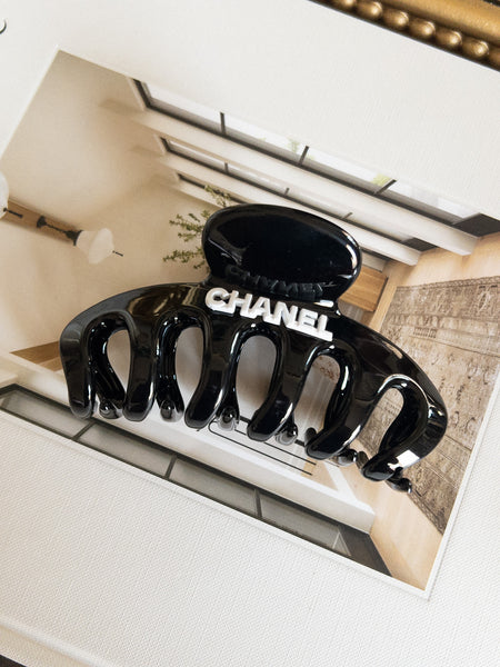 PARISIAN HAIR CLIP - BLACK