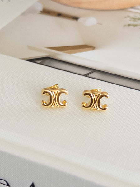 CEL STUD EARRINGS