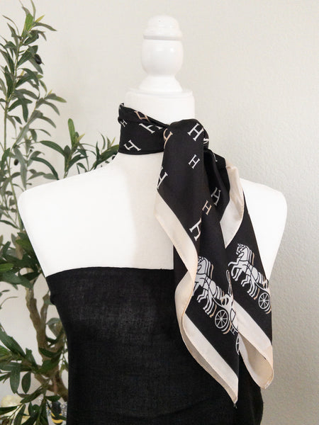 NIGHT OUT SCARF - BLACK