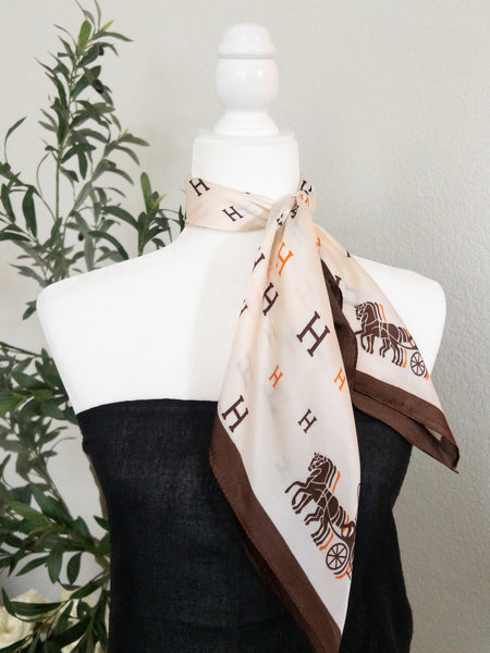 NIGHT OUT SCARF - BROWN