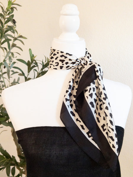 GLAM TIME SCARF - BLACK