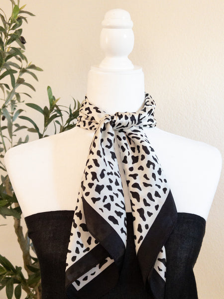 GLAM TIME SCARF - BLACK