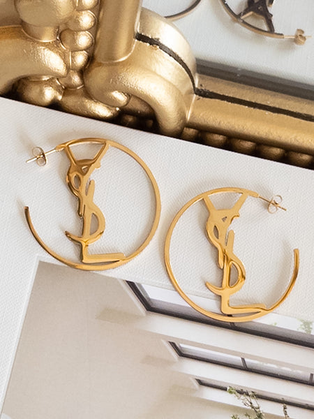 GLAMOUR HOOP EARRINGS