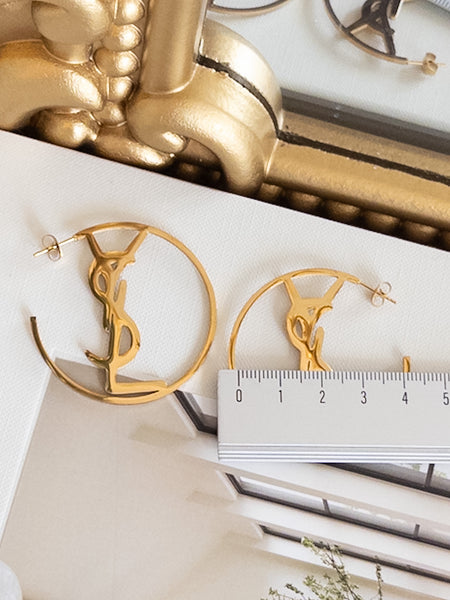 GLAMOUR HOOP EARRINGS