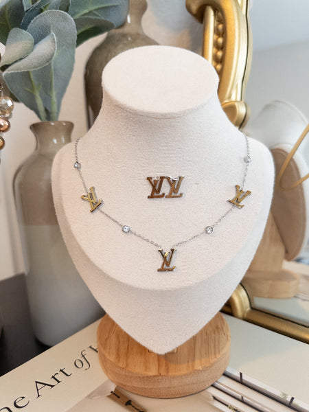 LA VIE NECKLACE/EARRINGS SET