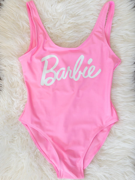 BARBIE SWIMSUIT - PINK