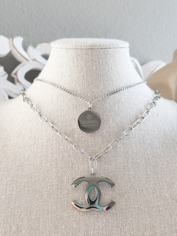 COUTURE NECKLACE - SILVER