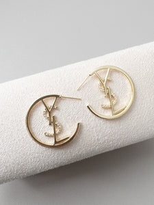 YS HOOP EARRINGS