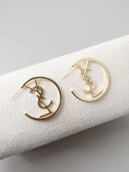 YS HOOP EARRINGS