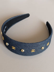 RUNWAY DENIM HEADBAND
