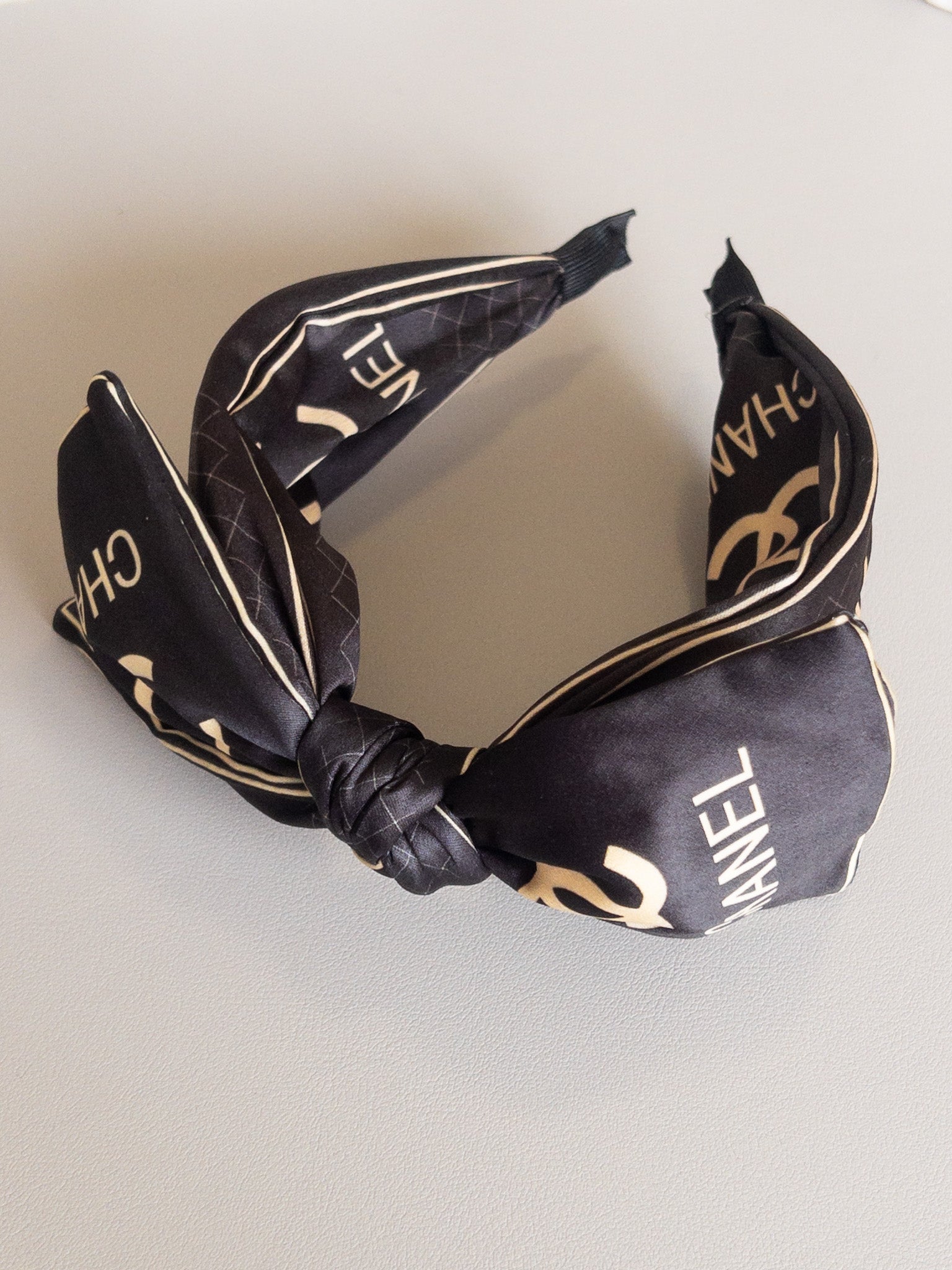 VINTAGE CC HEADBAND - BLACK