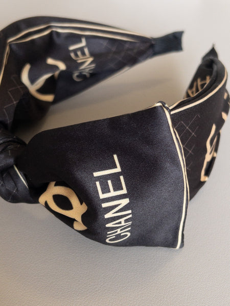 VINTAGE CC HEADBAND - BLACK
