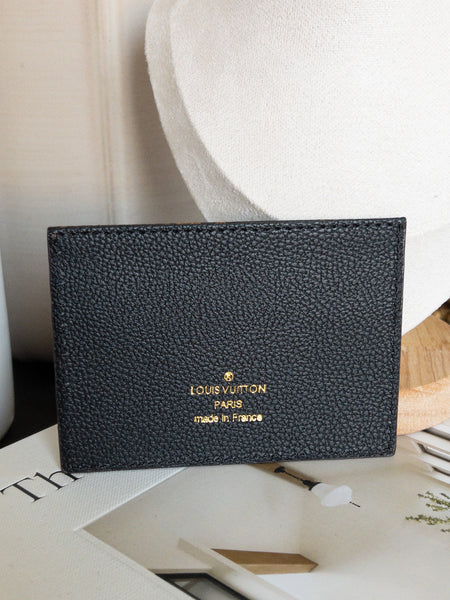 LADY LUV CARD CASE BLACK/BROWN
