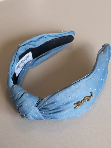 LAURENT DENIM HEADBAND