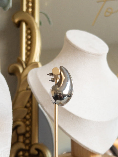 GLOW EARRINGS - SILVER