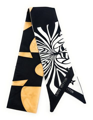 lv skinny scarf
