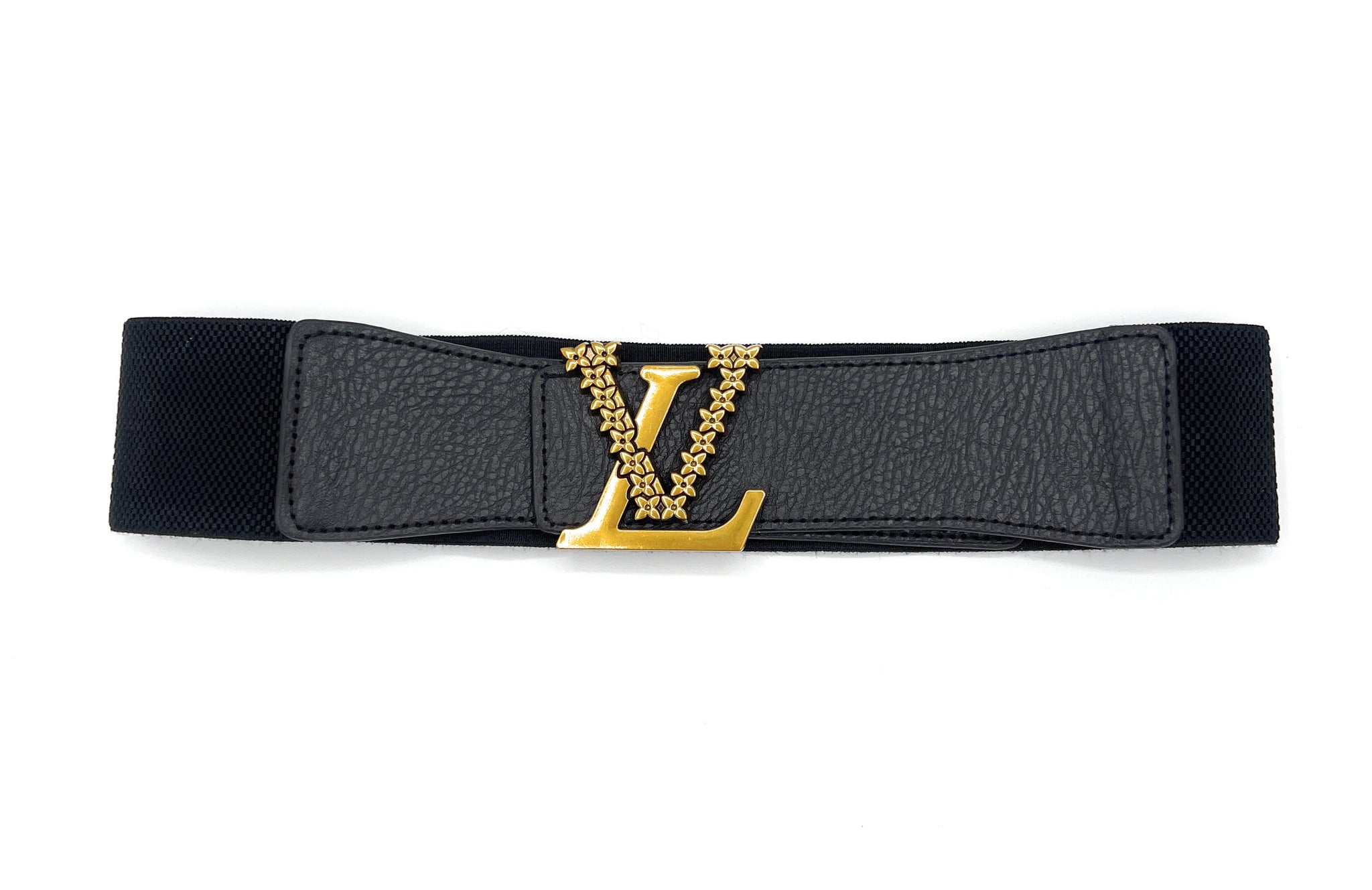 vuitton monogram elastic belt