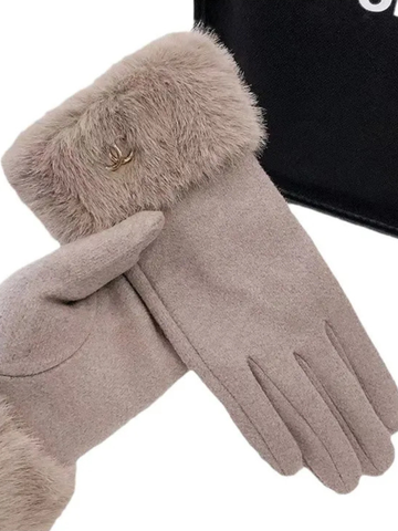 PARIS WINTER GLOVES - SAND