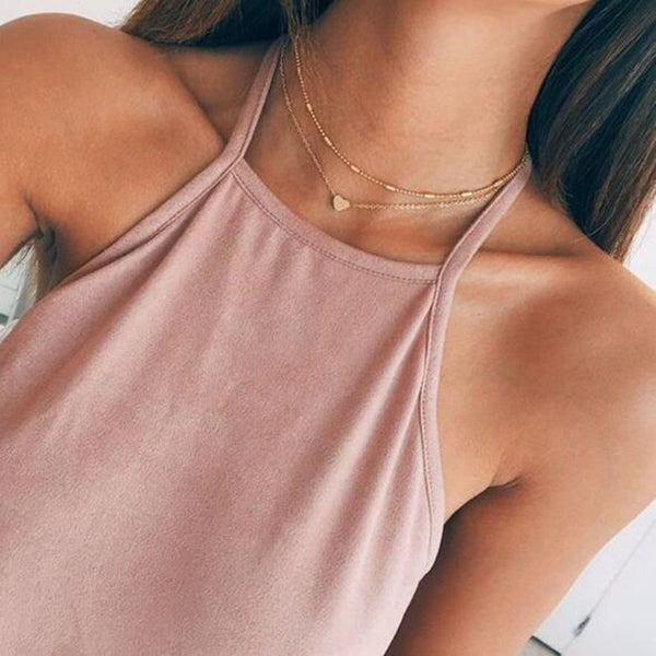 BELLA NECKLACE SET - GOLD/SILVER