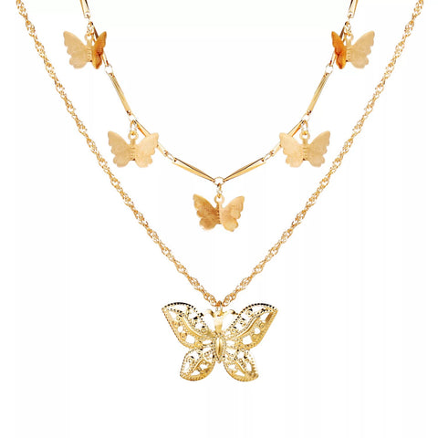butterfly chain necklace