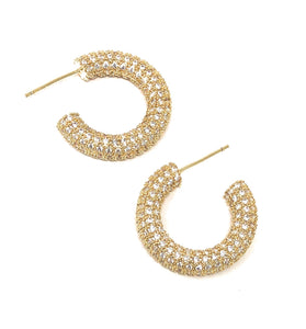 BLING EARRINGS - GOLD