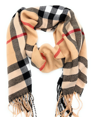 BB SCARF - BROWN