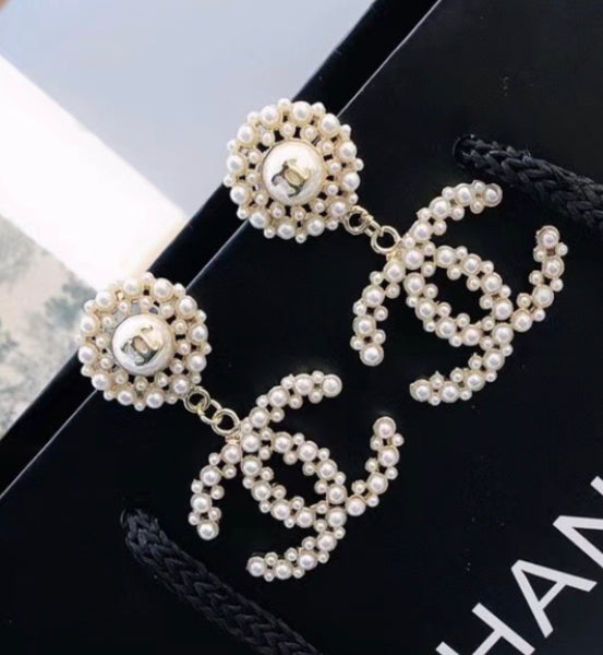 LADY CC PEARL EARRINGS